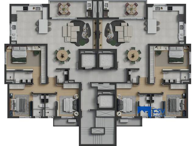 Apartamento para Venda em Centro - 30