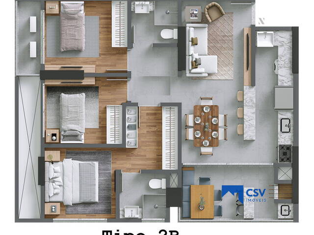 Apartamento para Venda em Praia Brava de Itajaí - 22