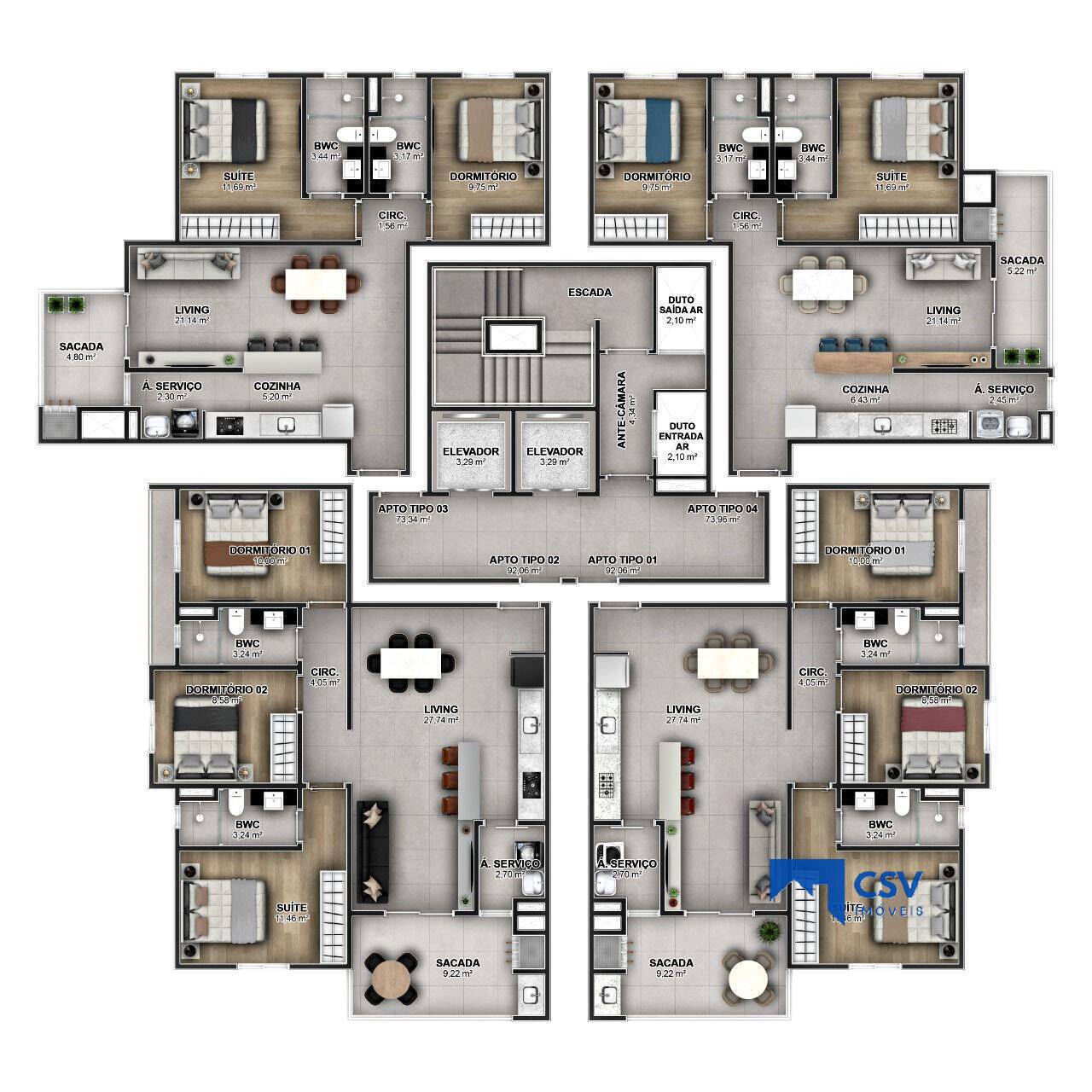 Apartamento para Venda em Itajaí - 11